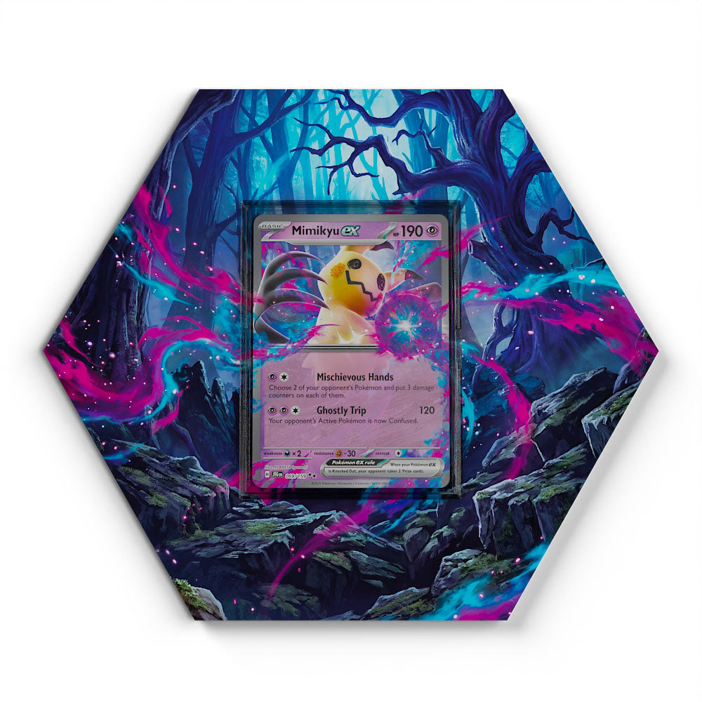 069/159 Mimiqui EX - Extended Artwork Pokemon Card Display