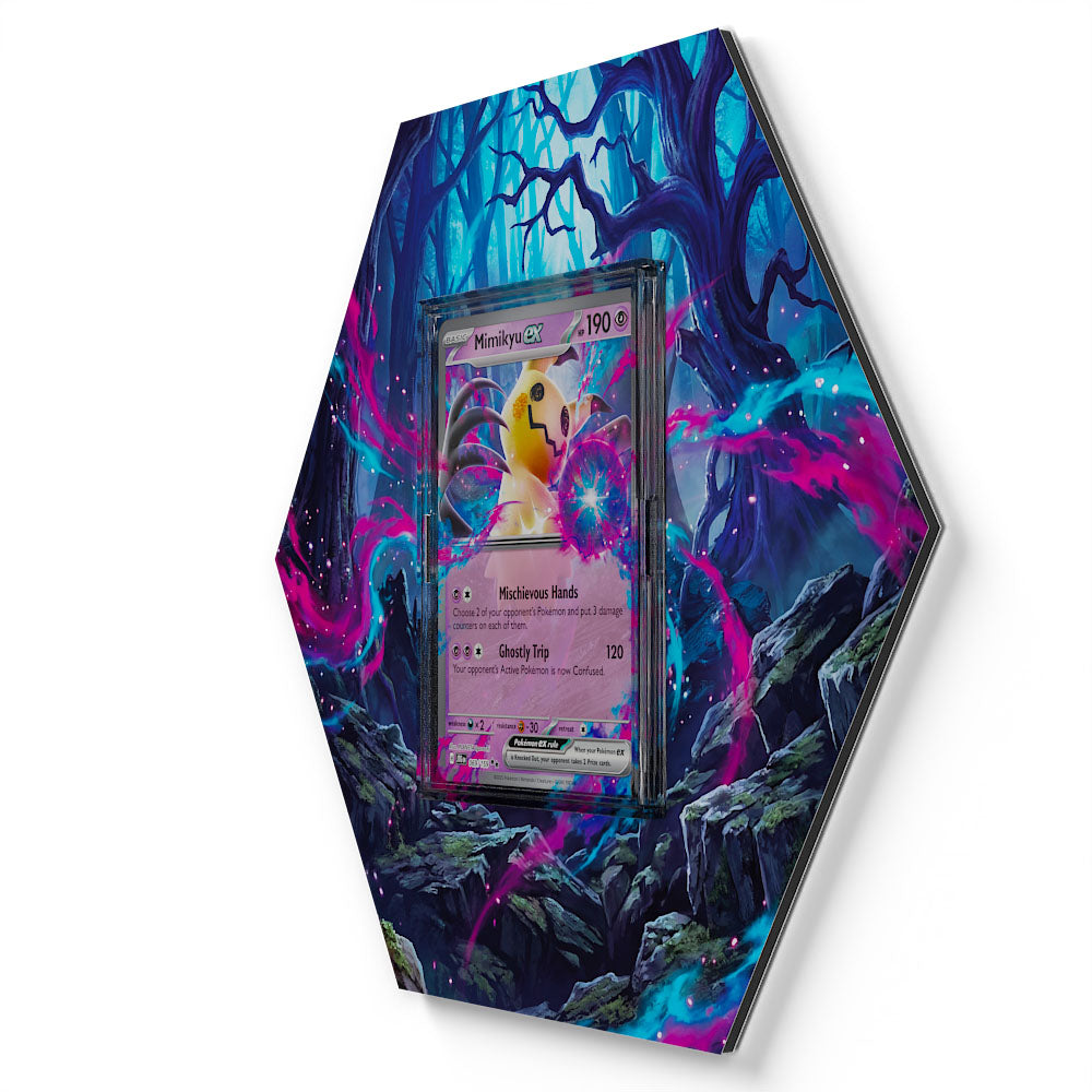 069/159 Mimiqui EX - Extended Artwork Pokemon Card Display