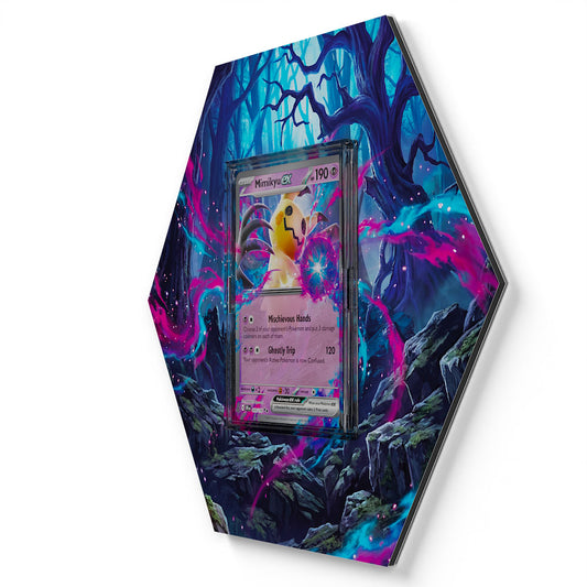 069/159 Mimiqui EX - Extended Artwork Pokemon Card Display