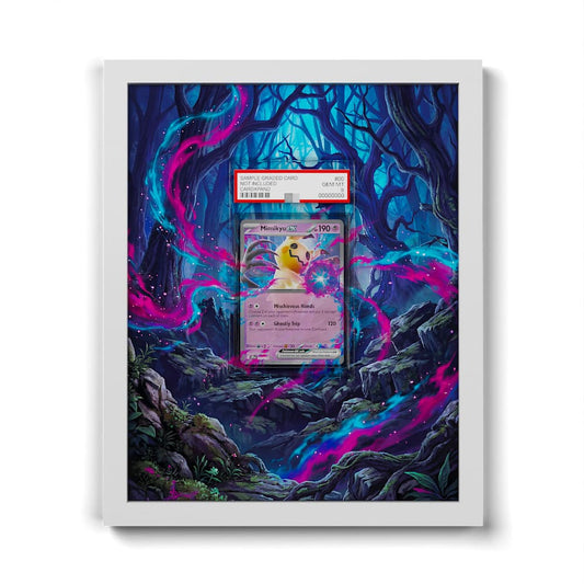 069/159 Mimiqui EX - Extended Artwork Framed Pokemon Card Display