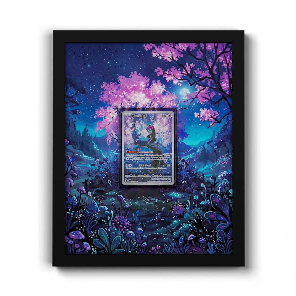 072 Félicanis - Extended Artwork Framed Pokemon Card Display