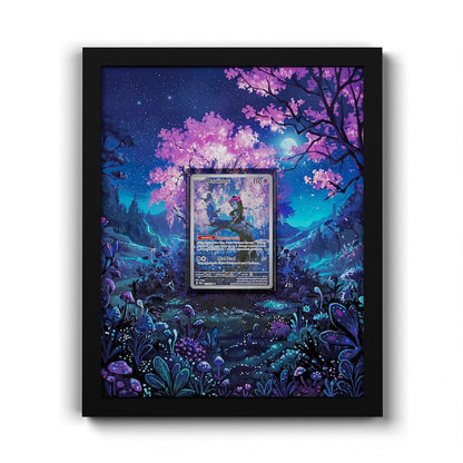 072 Félicanis - Extended Artwork Framed Pokemon Card Display