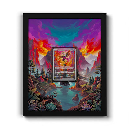 073 Favianos - Extended Artwork Framed Pokemon Card Display