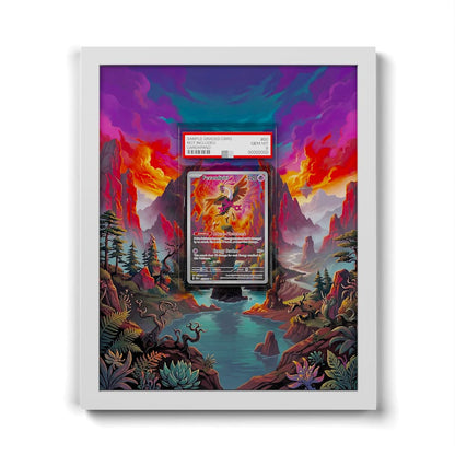 073 Favianos - Extended Artwork Framed Pokemon Card Display