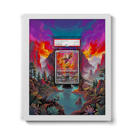 073 Favianos - Extended Artwork Framed Pokemon Card Display