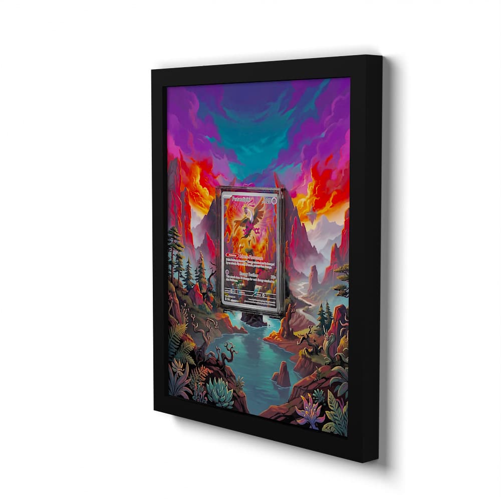 073 Favianos - Extended Artwork Framed Pokemon Card Display