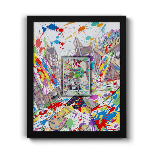 073/068 Queulorior - Extended Artwork Framed Pokemon Card Display