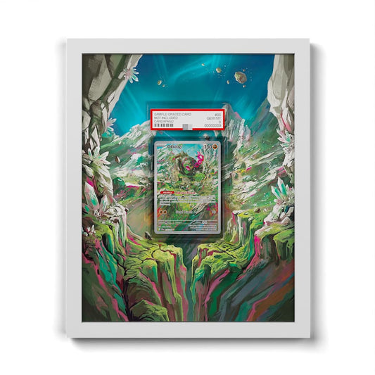 074 Fortusimia - Extended Artwork Framed Pokemon Card Display