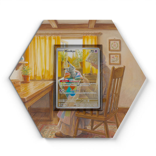 075 Mimiqui - Extended Artwork Pokemon Card Display