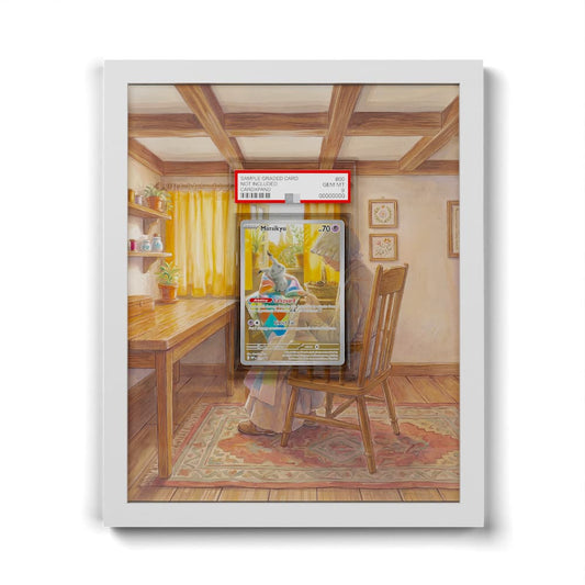075 Mimiqui - Extended Artwork Framed Pokemon Card Display