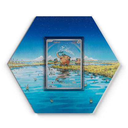 076/164 Charibari - Extended Artwork Pokemon Card Display