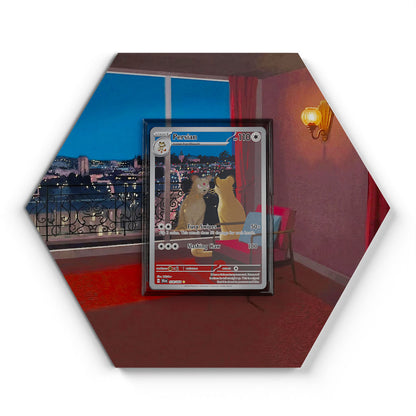 078/164 Persian - Extended Artwork Pokemon Card Display