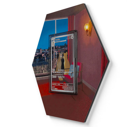 078/164 Persian - Extended Artwork Pokemon Card Display