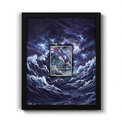 080/076 Kyogre - Extended Artwork Pokemon Card Frame