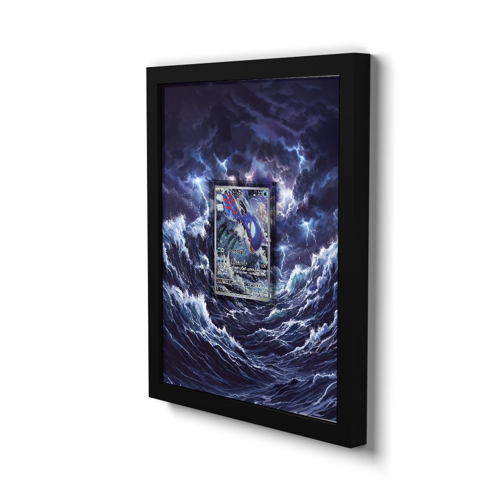 080/076 Kyogre - Extended Artwork Pokemon Card Frame
