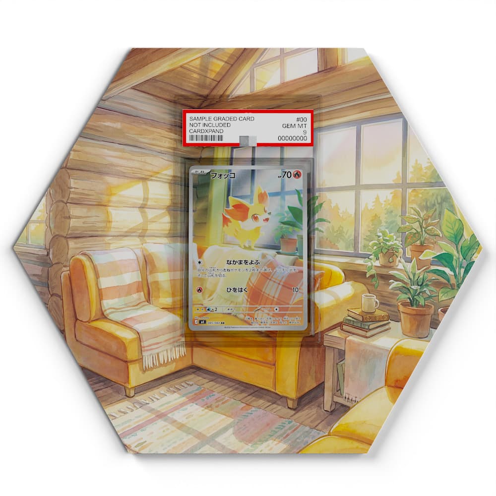 080 Feunnec - Extended Artwork Pokemon Card Display