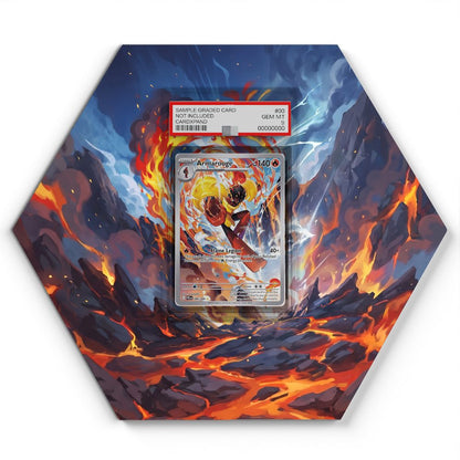 105 Crapustule - Extended Artwork Pokemon Card Display