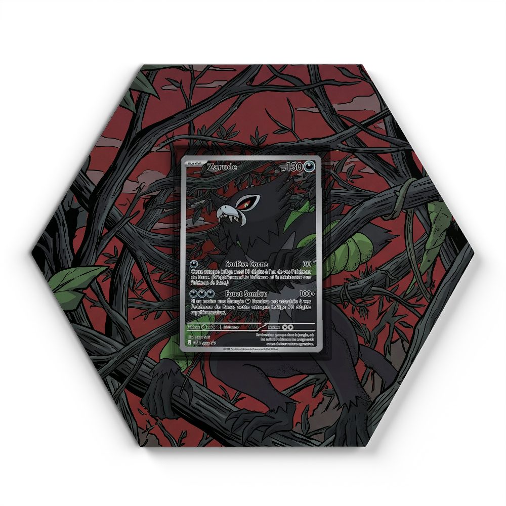 105 Crapustule - Extended Artwork Pokemon Card Display