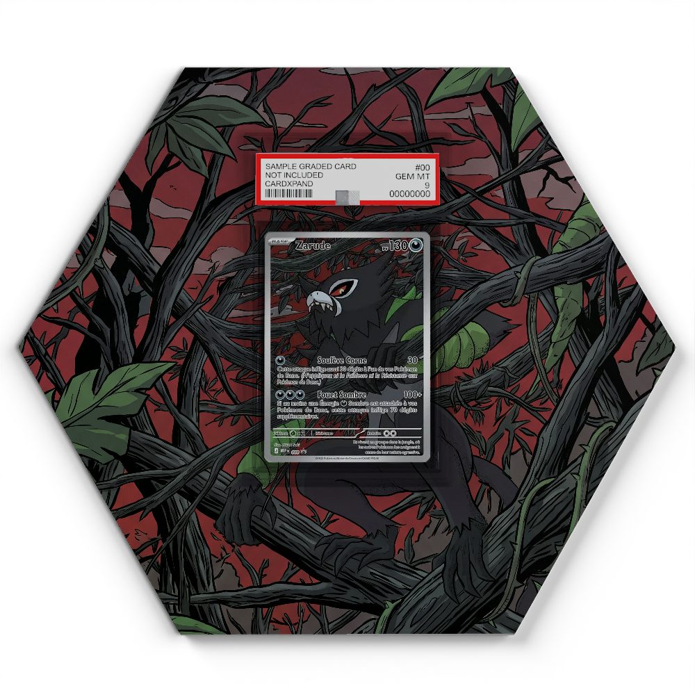 105 Crapustule - Extended Artwork Pokemon Card Display