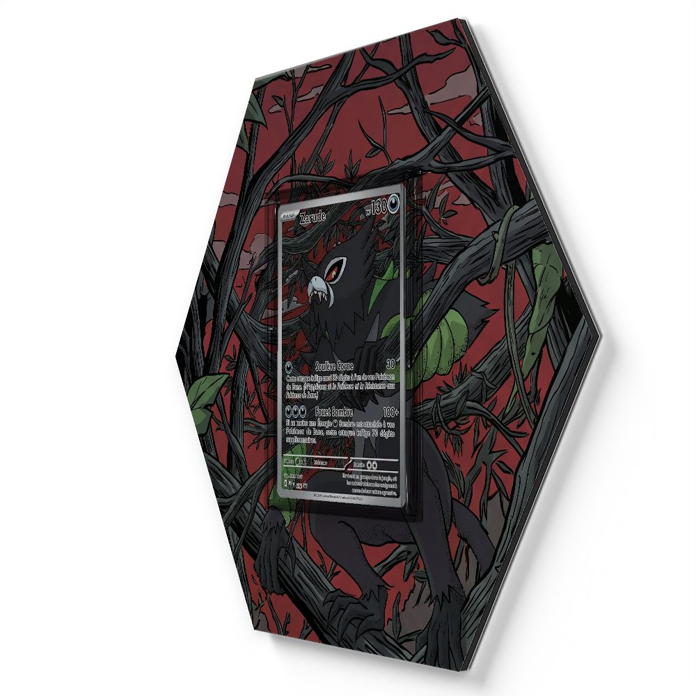 105 Crapustule - Extended Artwork Pokemon Card Display