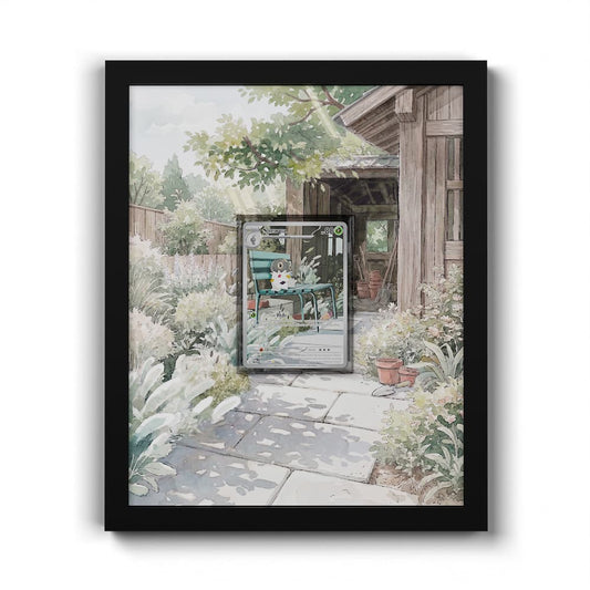 089 Pérégrain - Extended Artwork Framed Pokemon Card Display