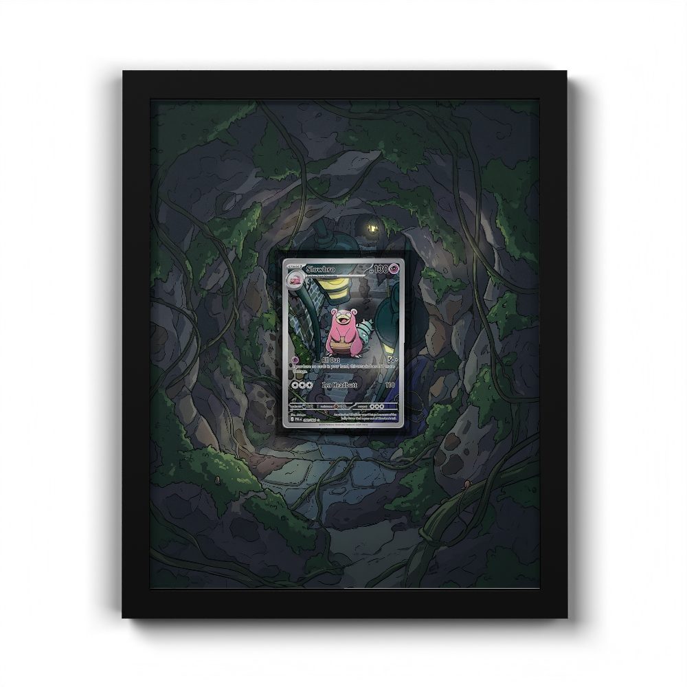 090/084 Slowbro - Extended Artwork Pokemon Card Frame