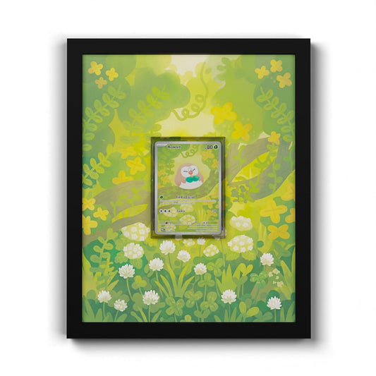 090 Brindibou - Extended Artwork Framed Pokemon Card Display