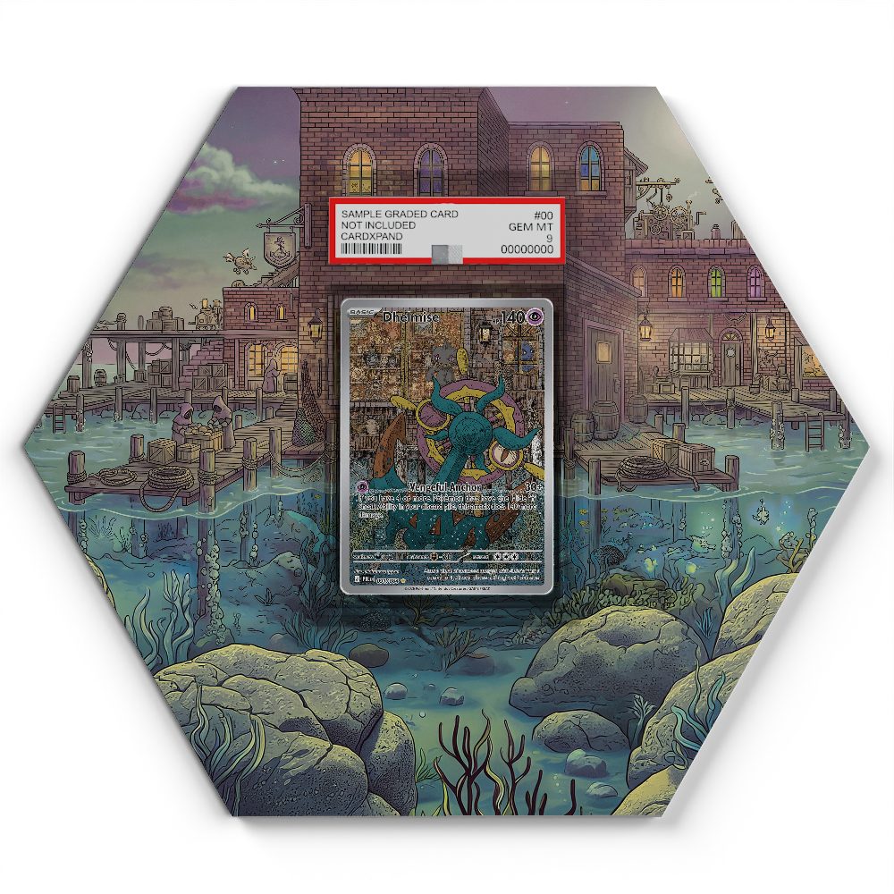 105 Crapustule - Extended Artwork Pokemon Card Display