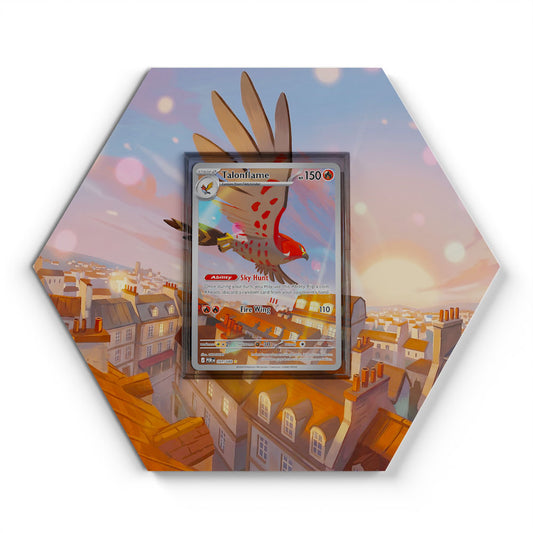 091/088 Flambusard - Extended Artwork Pokemon Card Display