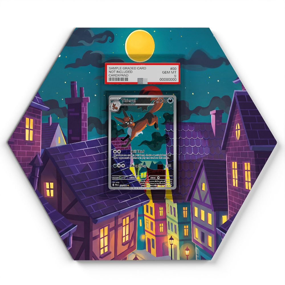 105 Crapustule - Extended Artwork Pokemon Card Display