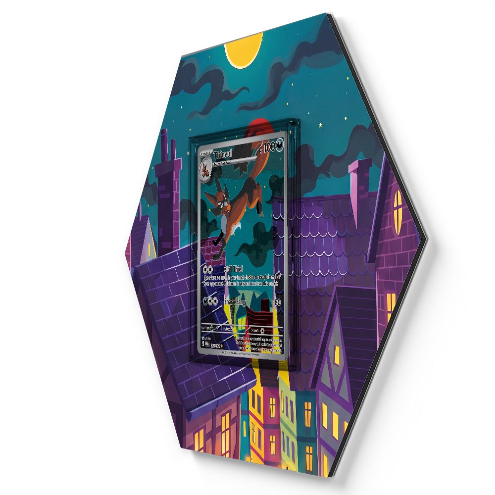 105 Crapustule - Extended Artwork Pokemon Card Display
