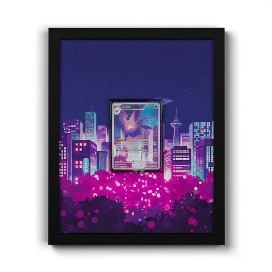 093/086 Nostenfer - Extended Artwork Framed Pokemon Card Display
