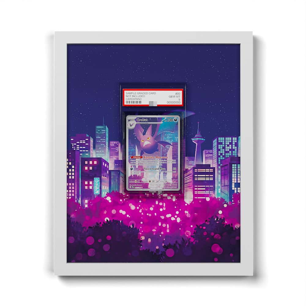 093/086 Nostenfer - Extended Artwork Framed Pokemon Card Display