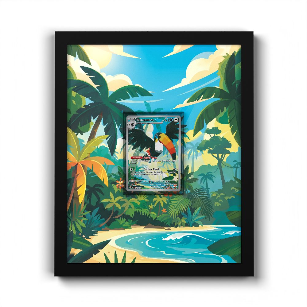 094/084 Toucannon - Extended Artwork Pokemon Card Frame