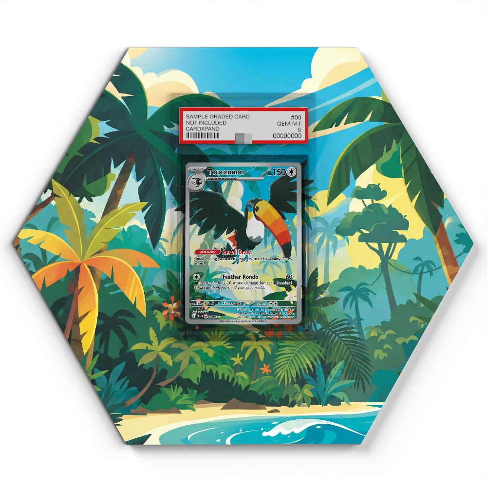 105 Crapustule - Extended Artwork Pokemon Card Display