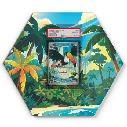 105 Crapustule - Extended Artwork Pokemon Card Display