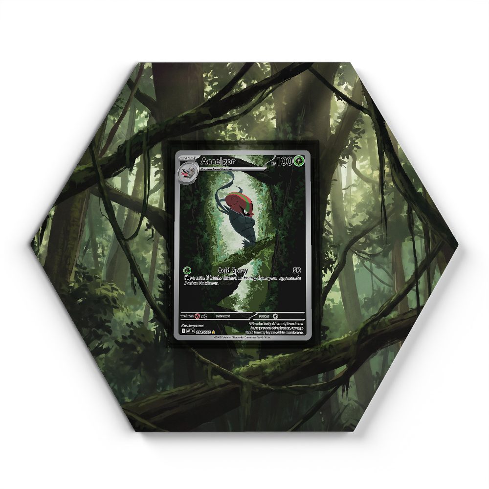 105 Crapustule - Extended Artwork Pokemon Card Display