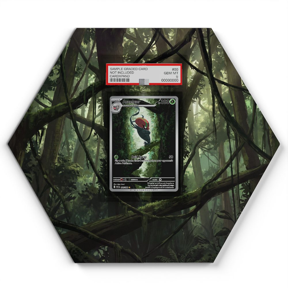 105 Crapustule - Extended Artwork Pokemon Card Display