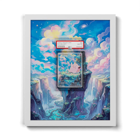 094 Mélofée - Extended Artwork Framed Pokemon Card Display