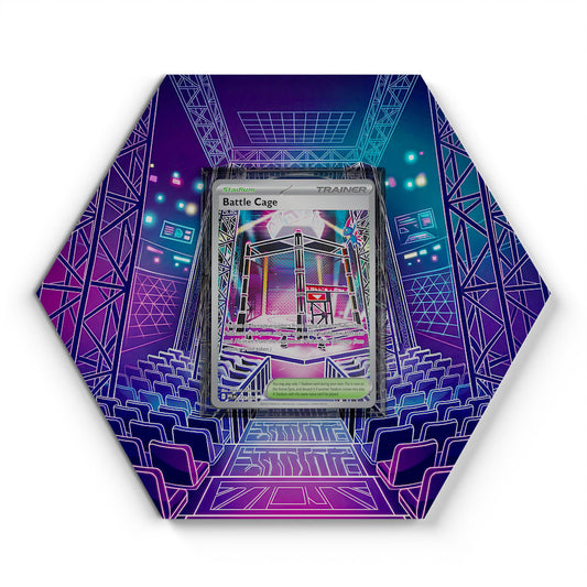 116/094 Cage de Combat - Extended Artwork Pokemon Card Display