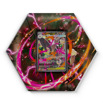 128/094 Méga-Lockpin EX - Extended Artwork Pokemon Card Display