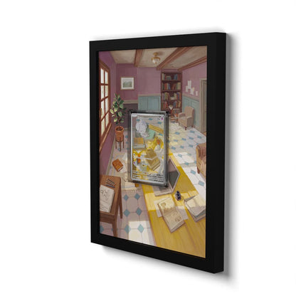 095 Psystigri - Extended Artwork Framed Pokemon Card Display