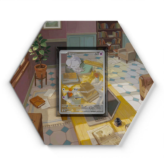 095/088 Psystigri - Extended Artwork Pokemon Card Display