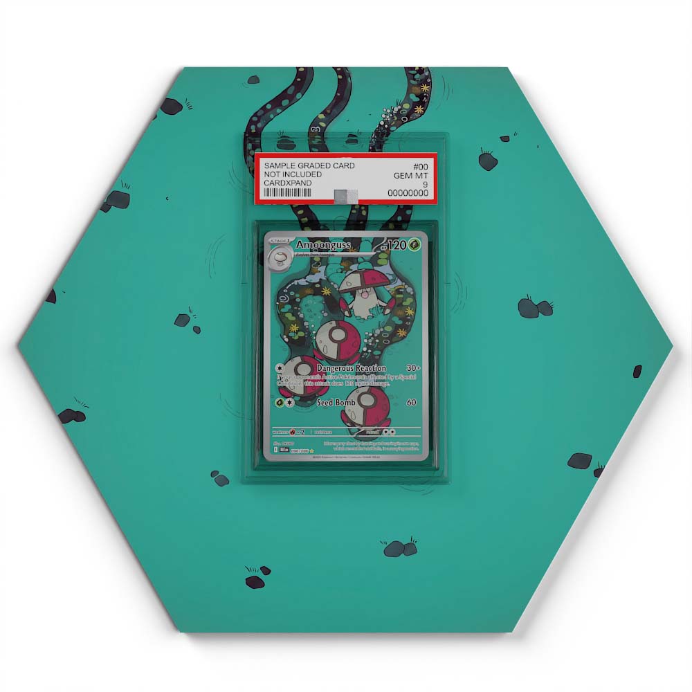 105 Crapustule - Extended Artwork Pokemon Card Display