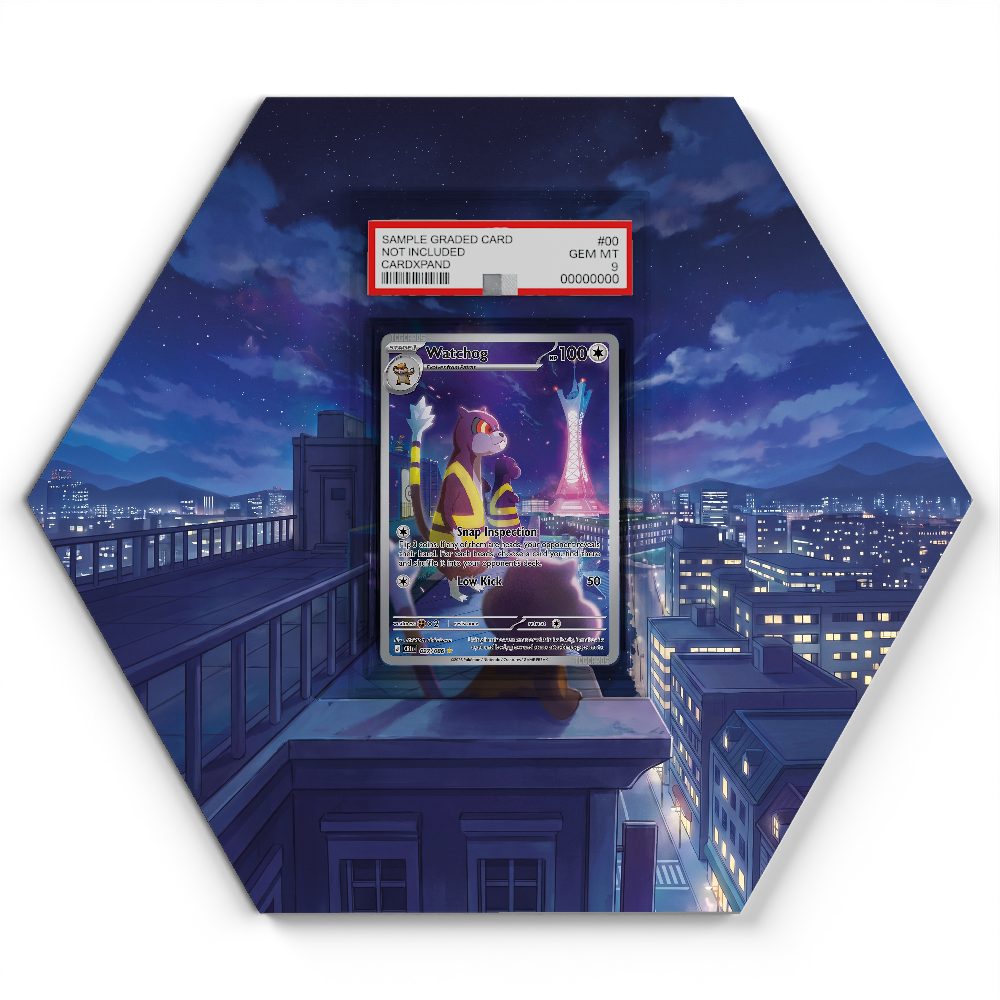 105 Crapustule - Extended Artwork Pokemon Card Display