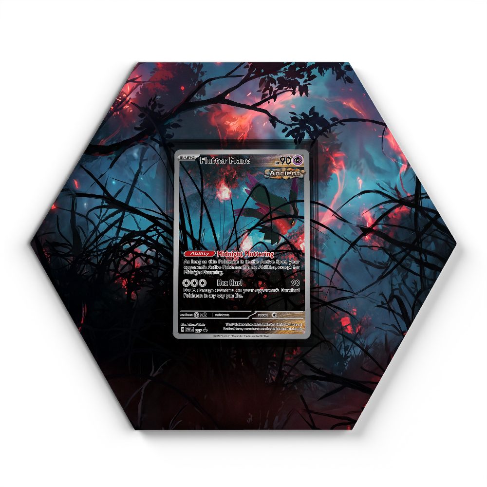 105 Crapustule - Extended Artwork Pokemon Card Display