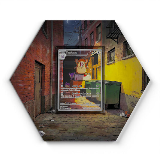 099/088 Rattatac - Extended Artwork Pokemon Card Display