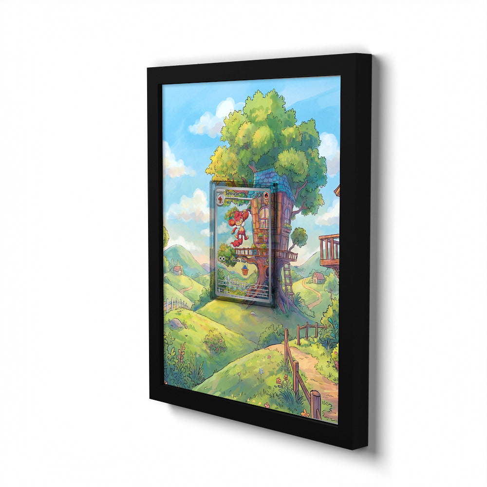 100/086 Simisear - Extended Artwork Pokemon Card Frame