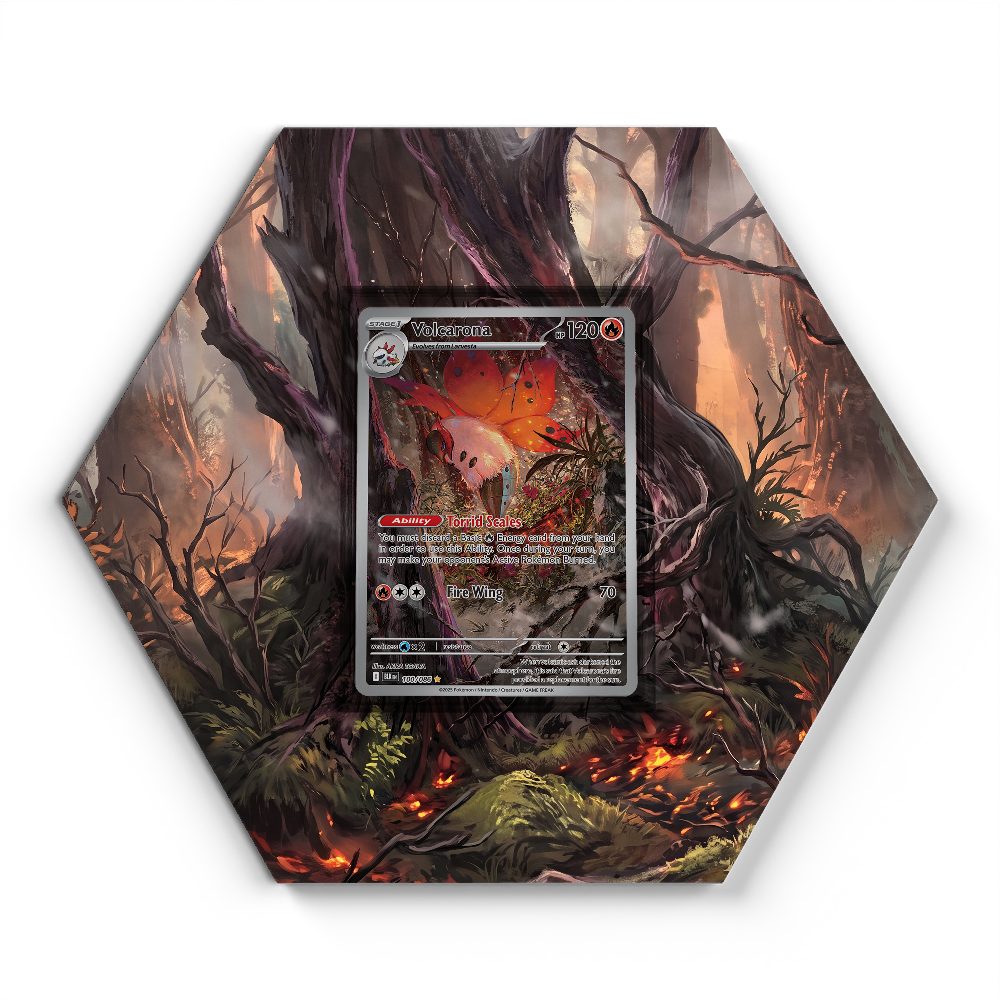105 Crapustule - Extended Artwork Pokemon Card Display