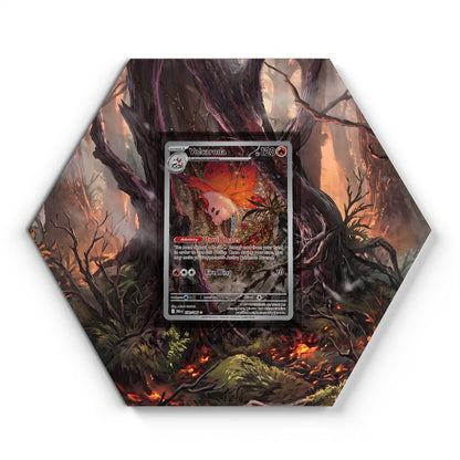 105 Crapustule - Extended Artwork Pokemon Card Display